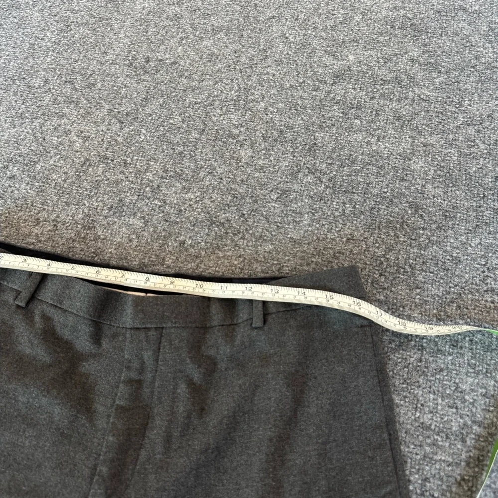 Banana Republic Pants Men 33X30 Charcoal Straight Dress Business Career Stretch